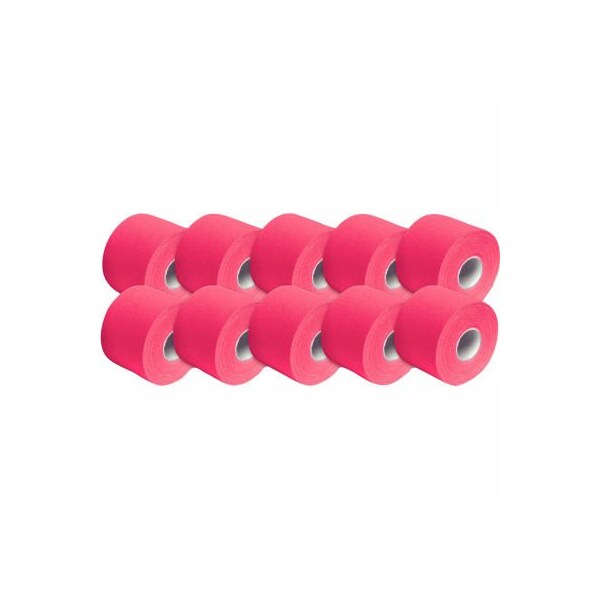 3B Kinesiology Tape, 2" x 16.5 ft., Pink, Latex-Free, Case of 10 Rolls